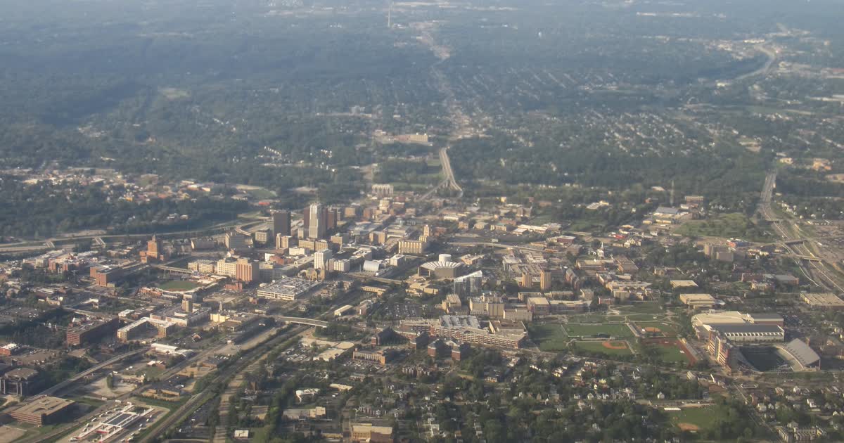 Downtown Akron skyline