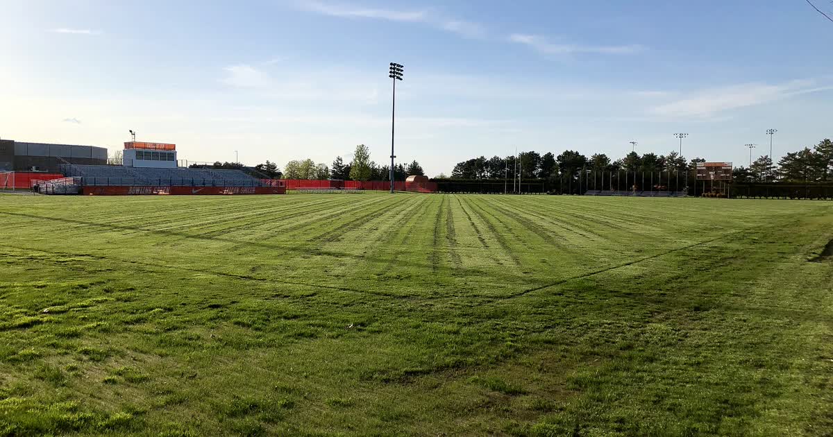 Mickey Cochrane Stadium soccer field in Bowling Green