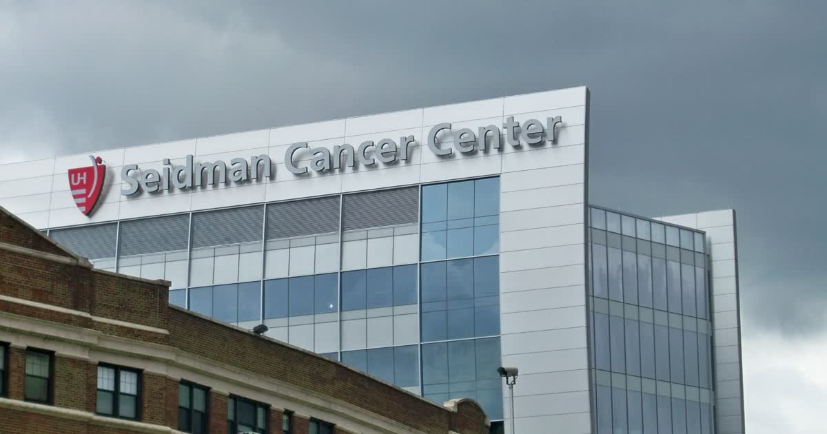 University Hospitals Seidman Cancer Center building in Cleveland