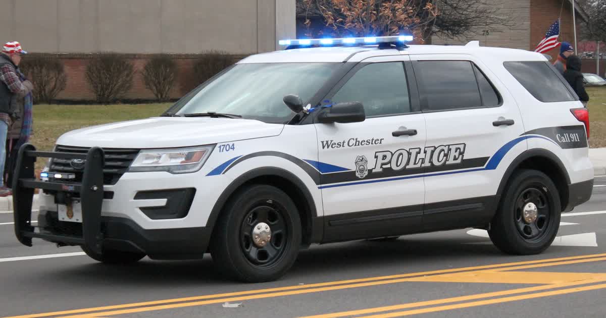 West Chester Police SUV in West Chester Township, Ohio