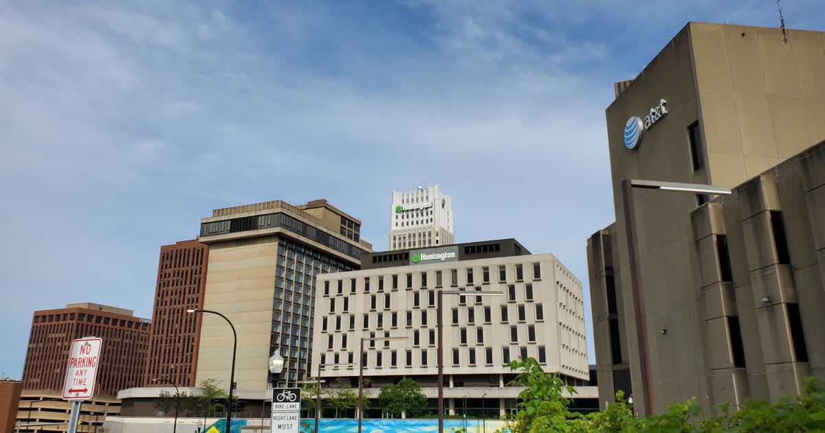 Downtown Akron, Ohio, office buildings