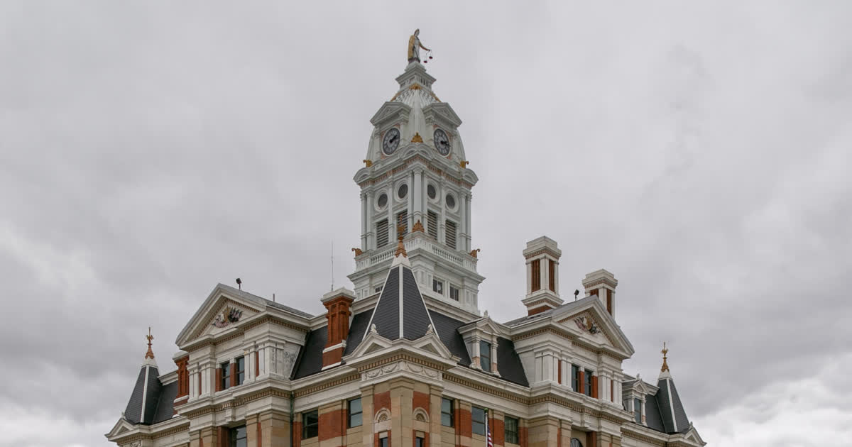 Henry County Courthouse in Napoleon, Ohio