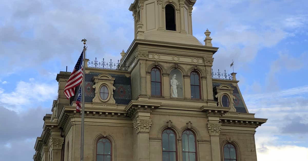 Logan County Courthouse in Bellefontaine, Ohio
