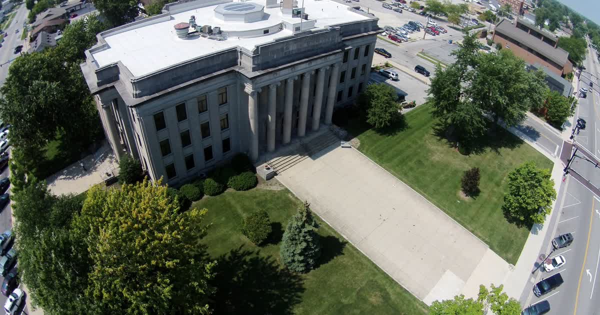 Mercer County Courthouse in Celina, Ohio