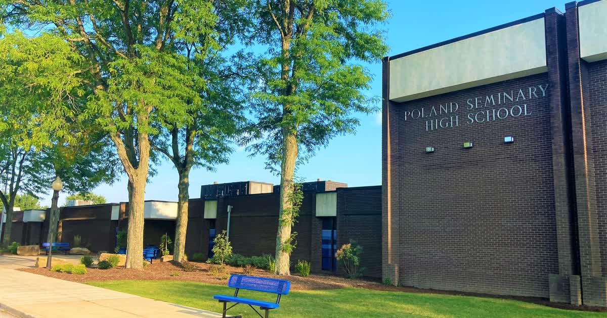 Poland Seminary High School in Poland, Ohio