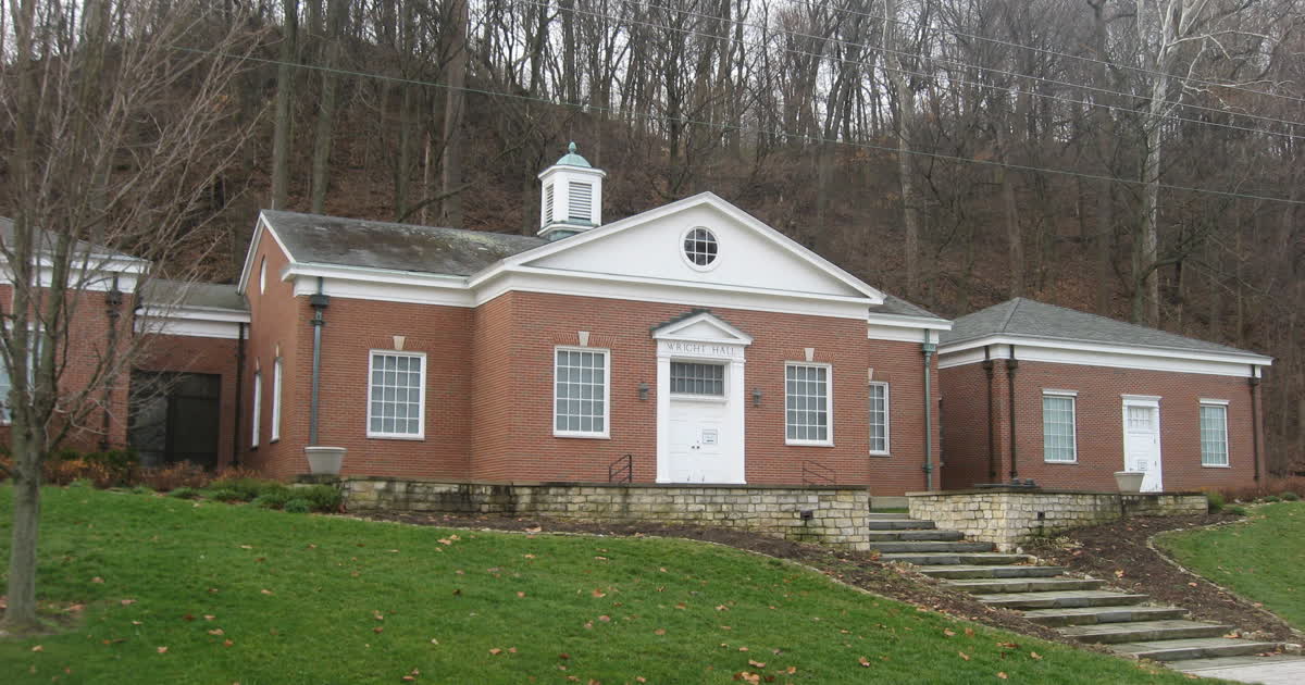 Wright Hall at Carillon Historical Park in Dayton Ohio